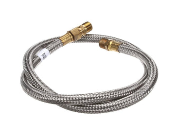 Hose 1/2 X 58 L WTR Braid SST by Hobart – 1/2 X 58 L, Stainless Steel, Silver, Model 00-918390-00010