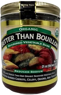 Better Than Bouillon Organic Seasoned Vegetable Base, 21 oz, 100 Servings, Original Version, (Pack of 1) COSTCO ONLY ITEM