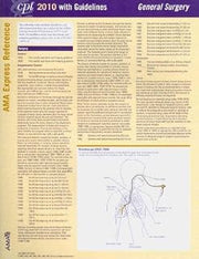CPT 2010 Express Reference Coding Card General Surgery (AMA Express Reference)