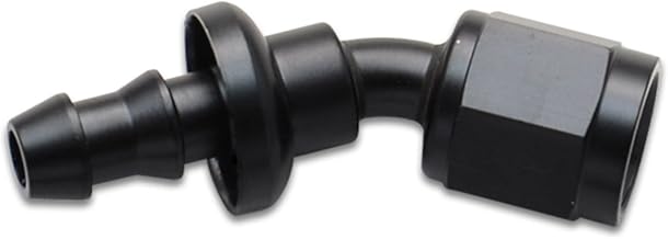 Vibrant Performance 22306 Push-On 30 Degree Hose End Elbow Fitting Size: -6AN