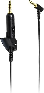 ITIS Replacement Audio Cable Cord For Bose QuietComfort 15 QC 15 Headphone With ITIS Headphone Cable Clip (Replacement Cable)