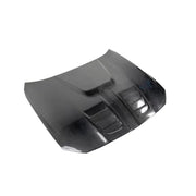 CSL Style Carbon Fiber Front Engine Hood Bonnet Compatible with BMW M3 M4 G80 G82 G83 - Lightweight & Durable Design by YQECVHGYT – One Size, One Color, Model HUANG-SHI CAI