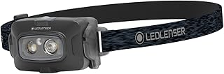Ledlenser HF4R Core Rechargeable Head Torch, 500lm, 72g Lightweight, IP68