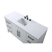 Millie Bathroom Vanity Grey by Lighting Design – Wood, Grey, Model VF29360GR