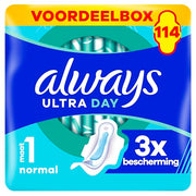 Always 114 Count (Pack of 1) / With Wings / Asp4640207 Sanitary Napkins