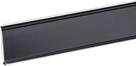 Kost Klip ClearVision Flex Channel Black PVC Clip-in Ticket Molding - 47 5/8" L