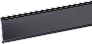Kost Klip ClearVision Flex Channel Black PVC Clip-in Ticket Molding - 47 5/8" L