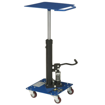 Work Positioning Post Lift Table Foot Control by Global Industrial – Blue, Model MD0246