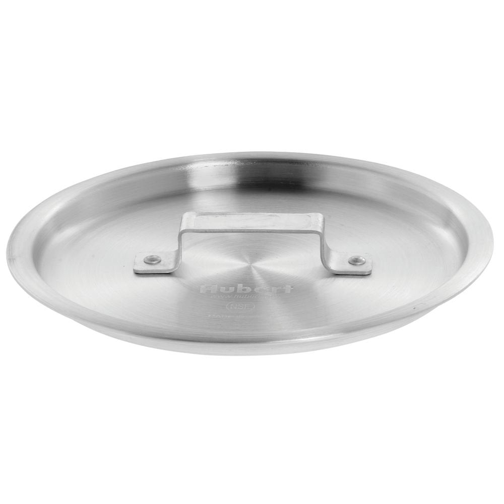Cover for 12 qt Stock Pot - 10 3/5"Dia by HUBERT – 12.0 quarts, Aluminum, Silver, Model KASP012C