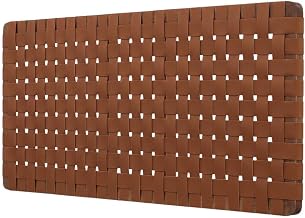 Furnifact Leather Full Headboard withTexture, Durable Construction, Stylish Design, Easy Assembly, Single Piece, Enhances Bedroom Aesthetic