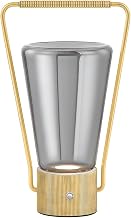 Hudson Valley Lighting L2831-AGB Booker - 1 Light Rechargeable Table Lamp - 11 Inches Tall and 6.75 Inches Wide - Aged Brass