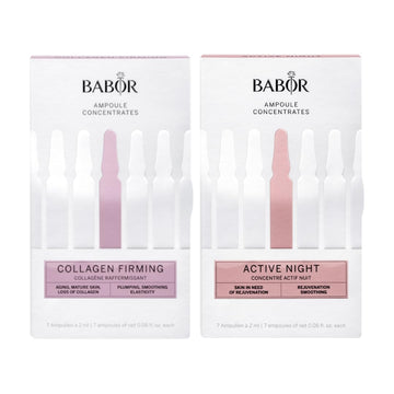 Collagen Firming & Active Night Ampoule Concentrate Bundle by BABOR – Commercial Grade
