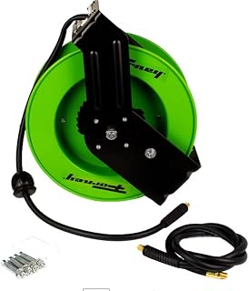 Forney 75462 AIR Hose Reel with 50FT X 3/8IN