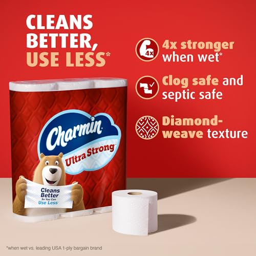Charmin 16 Count (Pack of 1) / White / 16 Paper & Plastic