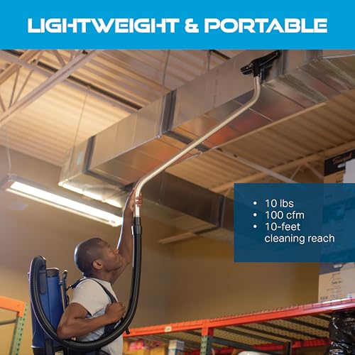 Powr-Flite Pro Lite BP4S / 4-quart / Blue Canister Vacuums
