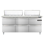 DL72-18C-D Designer Line Sandwich Unit by Continental Refrigerator – Commercial Grade