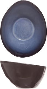 Cosy & Trendy Oval Bowl Sapphire Blue - 10 x 7.5 cm XH 6 cm - Pack of 6