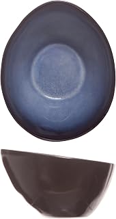 Cosy & Trendy Oval Bowl Sapphire Blue - 10 x 7.5 cm XH 6 cm - Pack of 6