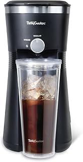 Betty Crocker Coffee Maker for Iced & Hot Brew, BC-4869B, Black