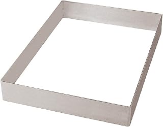 PADERNO Rettangolo Cm 40 Pasticceria Inox