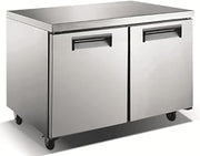 USUCFZ-48 U-Star 2-Door Undercounter Freezer, 12-Cubic Feet, Stainless Steel, 115v