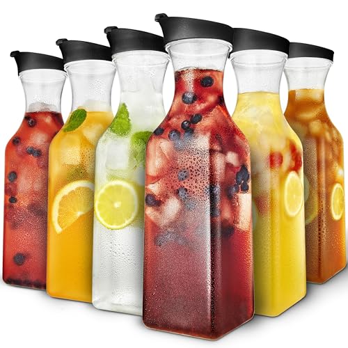 Stock Your Home 6 / 12.5” H x 3.5”L & W x 2.5” Dia. / colorless Carafes