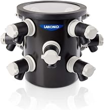 Labconco 7522801 12-Port Drying Chamber, PTFE-Coated, 8.0" Diameter