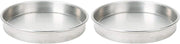 Inc. American Metalcraft A4006 Pizza Pans, 6.4" Length x 6.35" Width, Silver (Pack of 2)