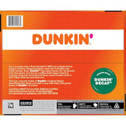 Dunkin' Unflavored / 54 Count (Pack of 1) / 1 Single-Serve Capsules & Pods