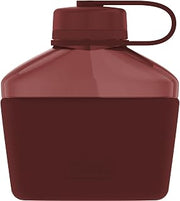Thermos 32 oz. Alta Hard Plastic Canteen w/Silicone Sleeve - Rosewood Red