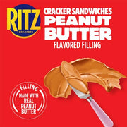 Ritz PEANUT BUTTER / 8.8 Ounce (Pack of 4) / 1 Sandwich
