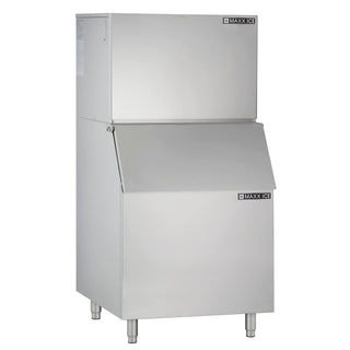MIM450 Modular Ice Maker with Bin by Maxx Ice – 450 pounds, Stainless Steel, Model MIM452B