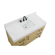 Elegant Kitchen and Bath 48" Single Bathroom Vanity in Honey Brown by Elegant Lighting – unspecified, Wood, Honey Brown, Model VF60648MHB-BS