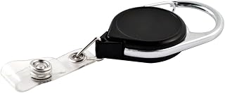 KEY-BAK Retract-A-Badge Retractable I.D. Badge Holder with a 36" Retractable Cord and Carabiner Attachment (5 Pack)
