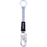 18"L D-Ring Extender by Global Industrial – One Size, Polyester & Plated Alloy Steel, Silver, Model J8366