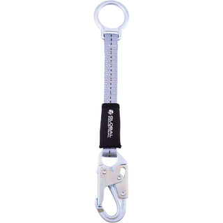 18"L D-Ring Extender by Global Industrial – One Size, Polyester & Plated Alloy Steel, Silver, Model J8366
