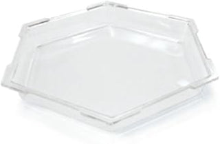 Rosseto SA102 Acrylic Hexagon Ice Bath Cooler, Large, Clear