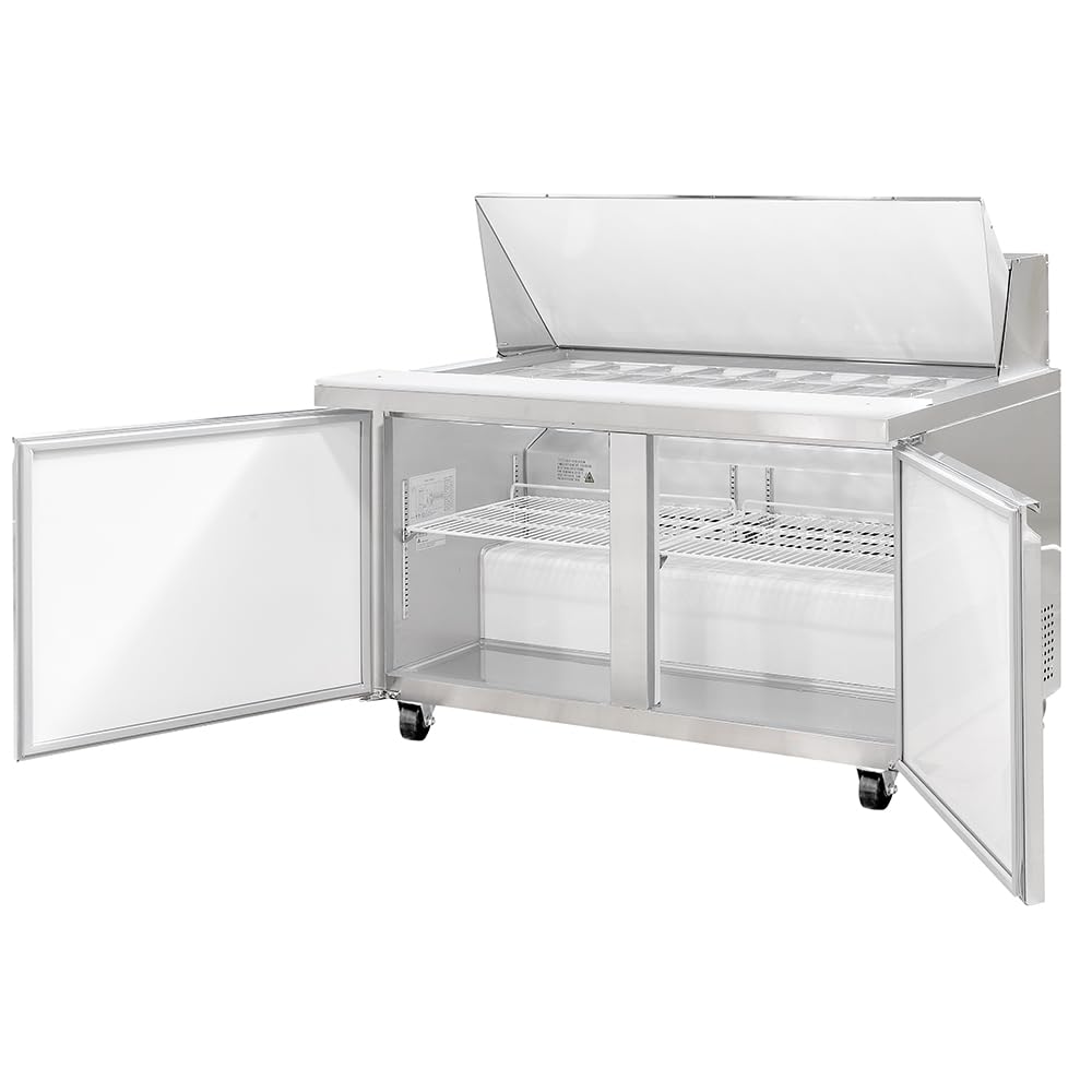 60 1/5" Mega Top Sandwich/Salad Prep Table w/Refrigerated Base by MOTAK – 65.35x38.98x49.21, In Description, Check Images, Model MST-60-24-X