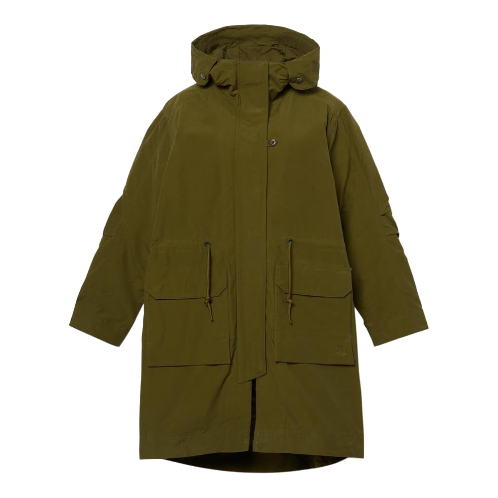 Women's 2-In-1 City Parka by Timberland – Cotton, Dark Olive, Model TB0A5ZRK