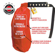 Master Lock Large - 17" Height, 7" Diameter / 1 / Red Devices