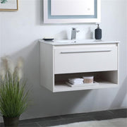 Elegant Decor 30" - Single / White / Modern Bathroom Vanities