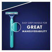 Sensor2 Plus Disposable Razor (52 Pack) by Gillette – 52 Count (Pack of 1), Chromium, blue, Pack of 52, Model 96678726