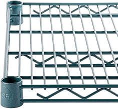 KPS Commercial Green Epoxy Coated Wire Shelving 14 x 48 (4 Shelves) - NSF