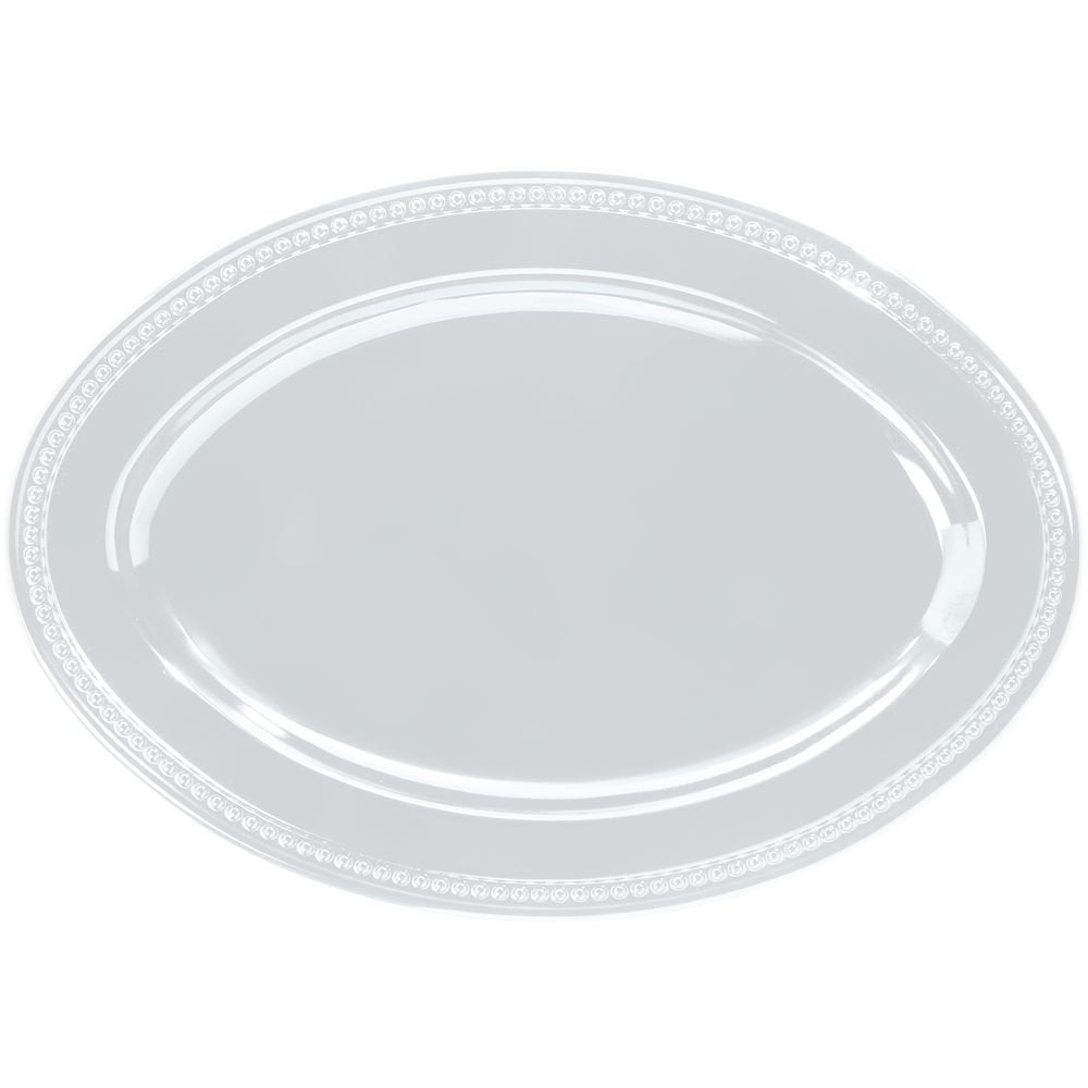 Venetian 13" Black Square Plate by Elite Global Solutions – Large, Black, Model M13SQ-B