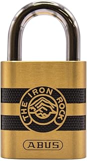 83/45 Iron Rock Padlock Special Edition, 100 Year ABUS Commemorative | Lock, Gold, 00001