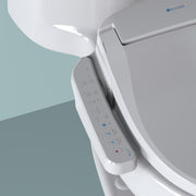 Swash Electric Bidet Seat for Round Toilets and Swash Filter Bundle by Brondell – Stainless Steel, White, Model SE400-RW