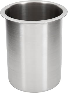 Royal Industries Bain Marie, Stainless Steel, 1 1/4 qt, 4 1/8" Diam x 5 3/4" H, Commercial Grade