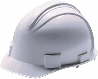 Jackson Safety 20392, White Charger Ratchet Cap 4 PT 3013362