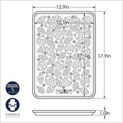 Nordic Ware Embossed Ornament / Half Sheet / Natural Baking & Cookie Sheets