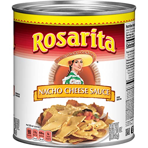Rosarita Nacho Cheese Sauce / 106 Fl Oz (Pack of 6) / 1 Processed Cheese